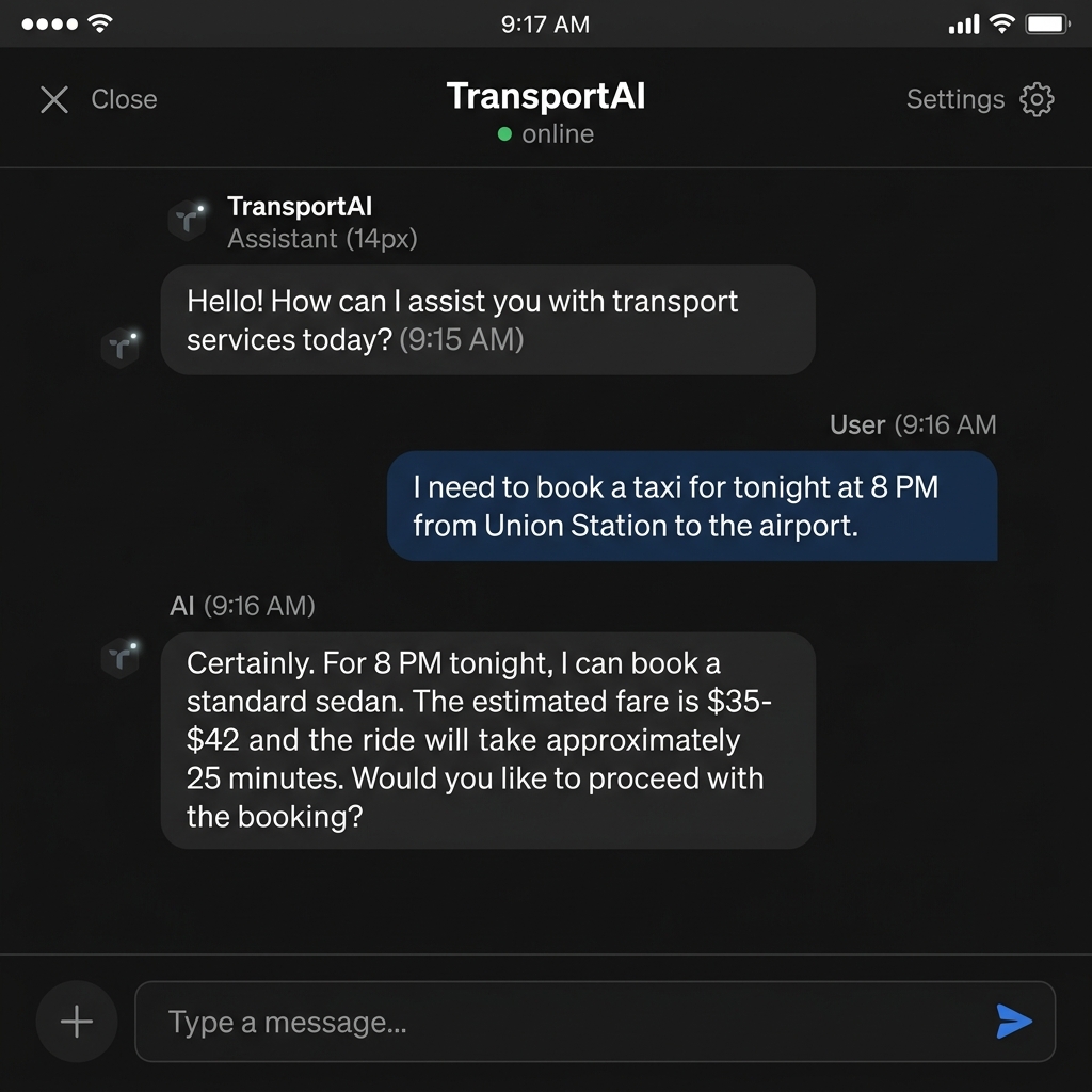 TransBot AI Chatbot